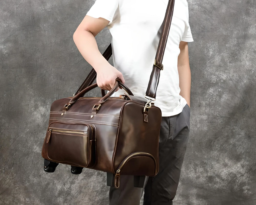 wheeled luggage bags